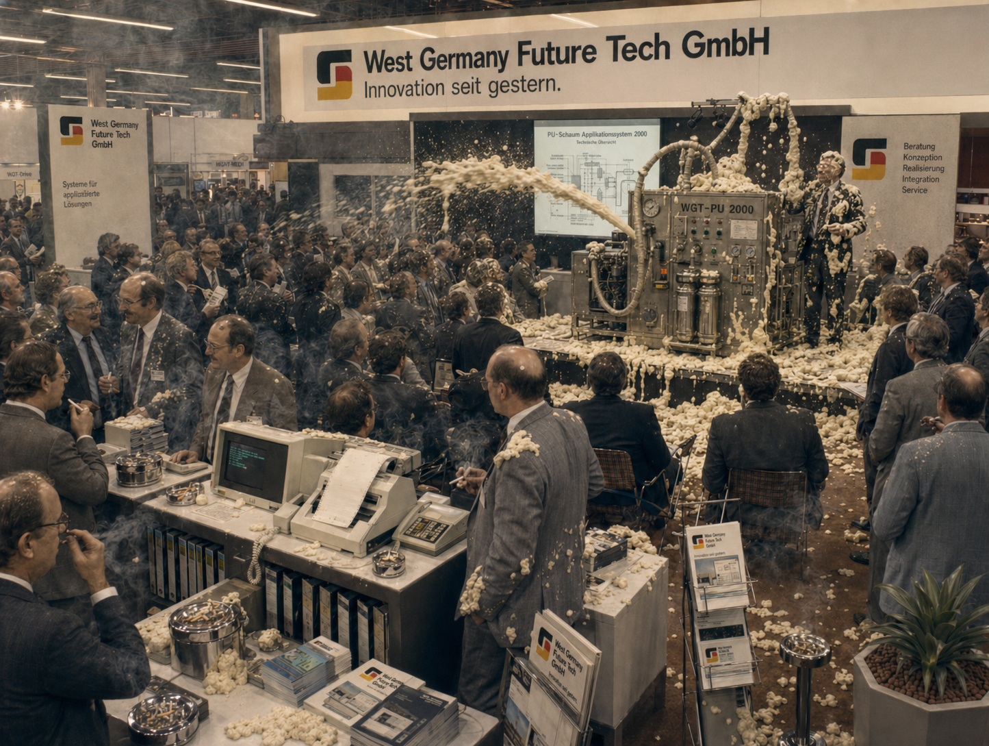Messepräsentation der WGT-PU-2000 
